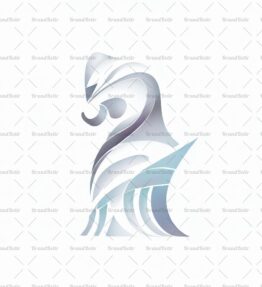 Abstrakte Schachfigur: Springer